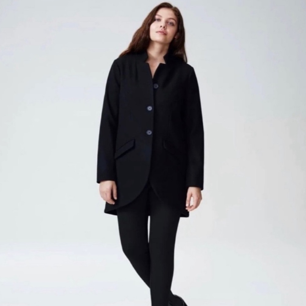 Universal Standard Beas Coat in Black Size 10/12 or XS